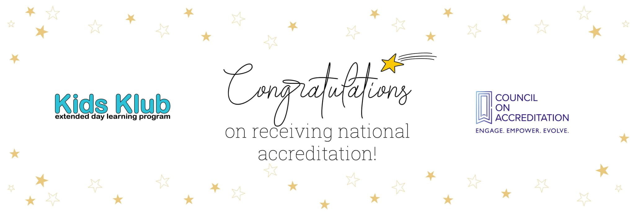Congratulations Kids Klub Pothier on earning National Accreditation!